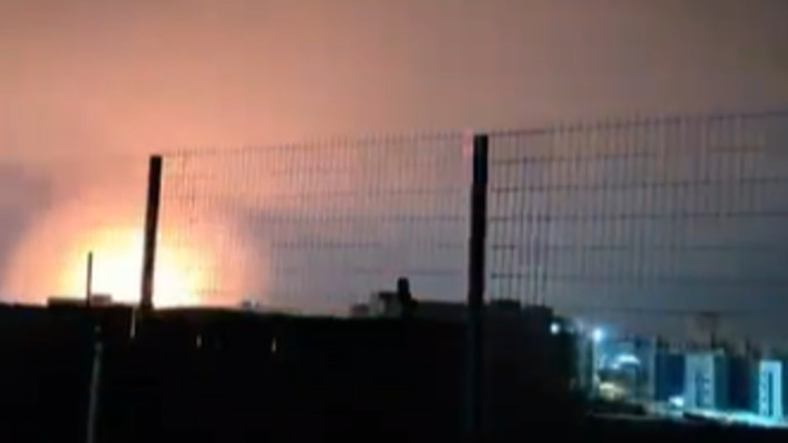 פגיעת טיל איראני בערד