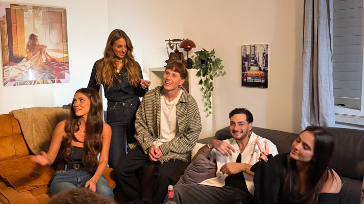 חברי הקאסט (צילום: רשת 13)