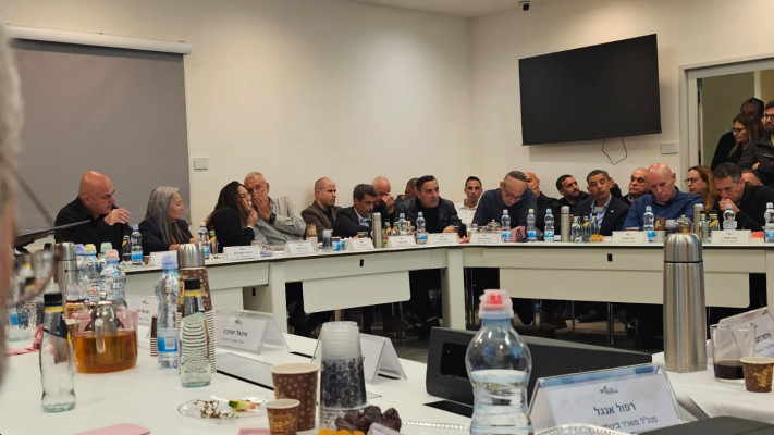 ראשי הרשויות המקומיות בצפון בפגישה עם בנימין נתניהו