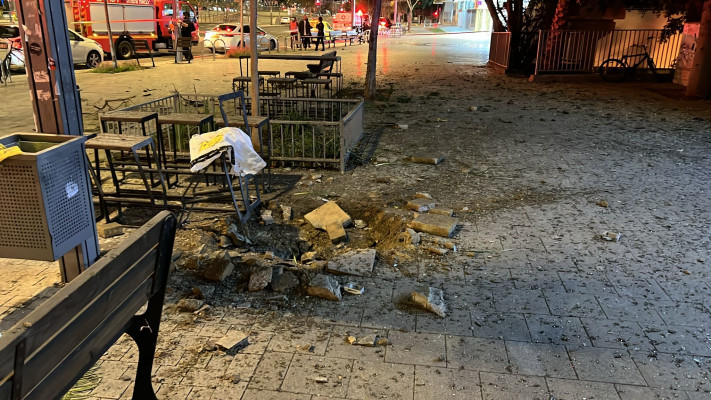 זירת נפילה בגוש דן