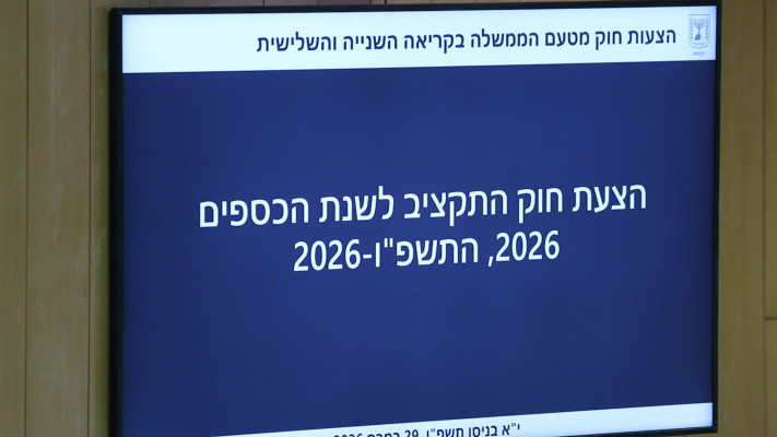 הצבעה על התקציב בכנסת