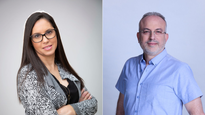 גיא דביר ומרב באבאי, מנכלי אדם טוטאל ולינקאצ' מקבוצת מיכפל