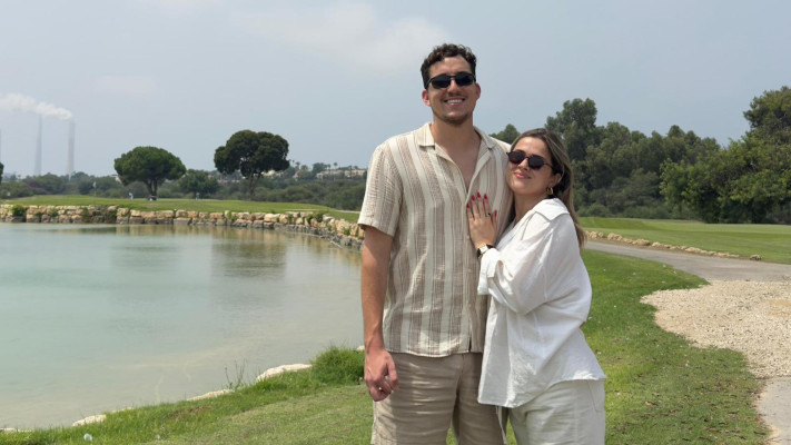 טל שמש עם בן הזוג טל שולמן