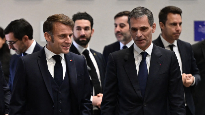 עמנואל מקרון ורודולף סעדה