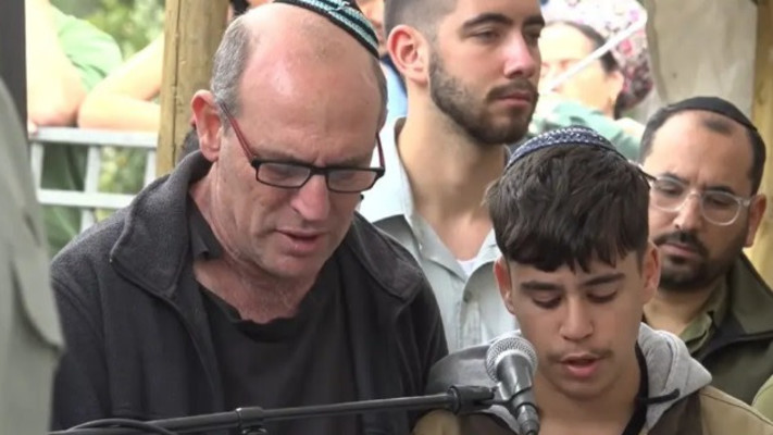 הלווייתו של רס''ל גיא לודר ז''ל