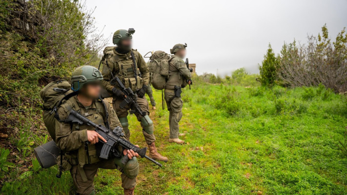''הגדוד נלחם כבר שבועיים בדרום לבנון, מאתרים ומשמידים תשתיות אויב''