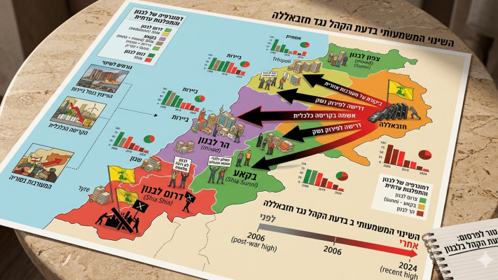 השינוי המשמעותי בדעת הקהל נגד חיזבאללה