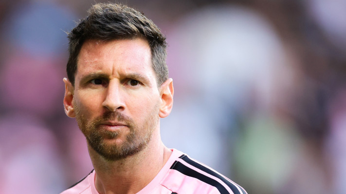 ליאו מסי, אינטר מיאמי (צילום: Leonardo Fernandez/Getty Images)