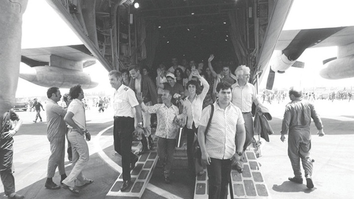 מבצע אנטבה, חזרת החטופים