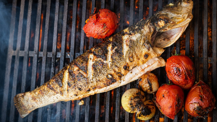 דגים על האש בשה ויוי דיזינגוף