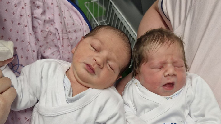 תינוקות שנולדו ביום העצמאות במרכז הרפואי לגליל