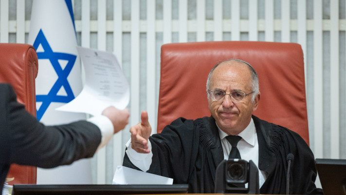השופט נעם סולברג בדיון על ועדת חקירה לטבח ה-7 באוקטובר