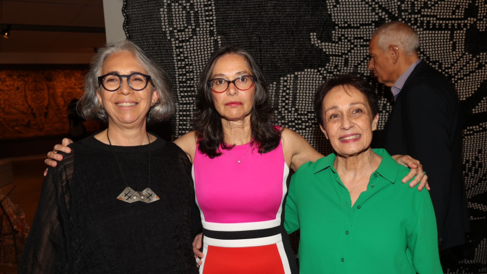 &nbsp;אנריאטה אליעזר-ברונר, רז סמירה וגלית גאון&nbsp; (צילום: רפי דלויה)