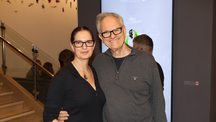 אבי ואיריס נשר (צילום: רפי דלויה)