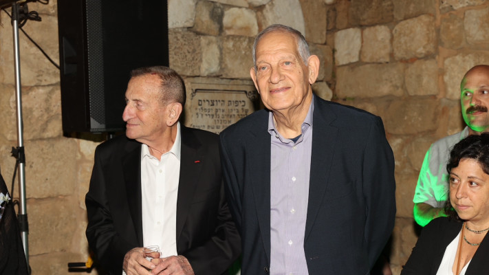 משה מורג ורון חולדאי (צילום: רפי דלויה)