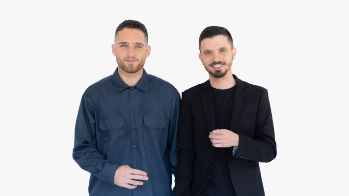 פישר וגיציס (צילום: עמרי סילבר)