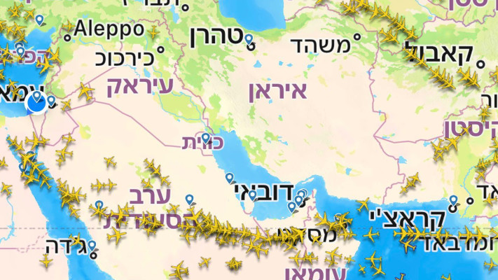 המרחב האווירי של איראן