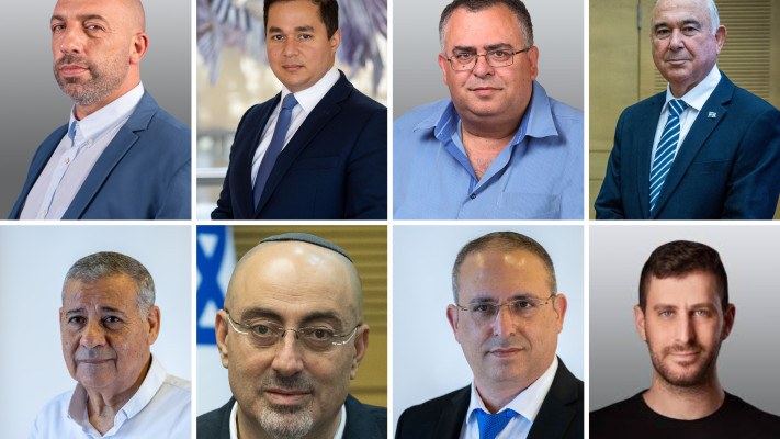 אלי דלל, דוד ביטן, דן אילוז, ששון גואטה, משה פסל, אליהו רביבו, ניסים ואטורי ושלום דנינו