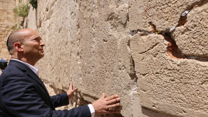נפתלי בנט בכותל