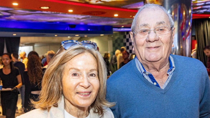 רוג'ר ופנינה מרקס (צילום: לנס הפקות)