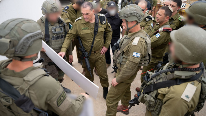הרמטכ''ל אייל זמיר בתרגיל גופרית ואש