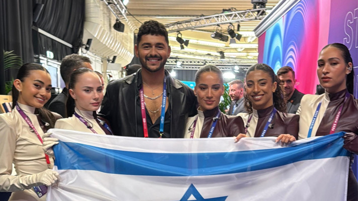 נועם והמישליות מוכנים לגמר האירווזיון - שיר מספר 3 
