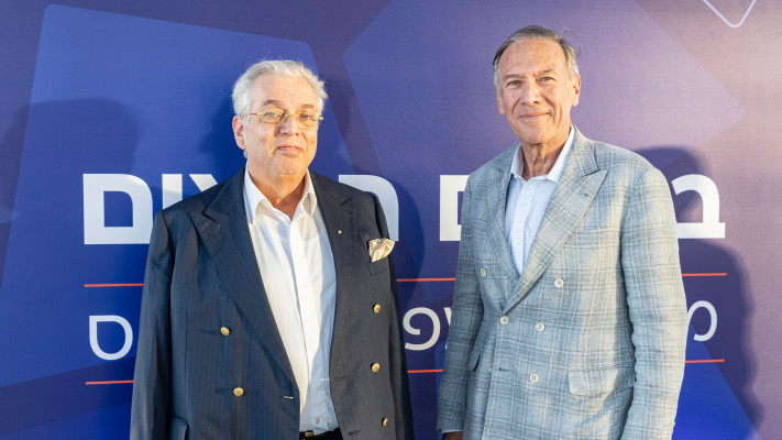 מייק פומפאו ואהרון פרנקל (צילום: לנס הפקות)