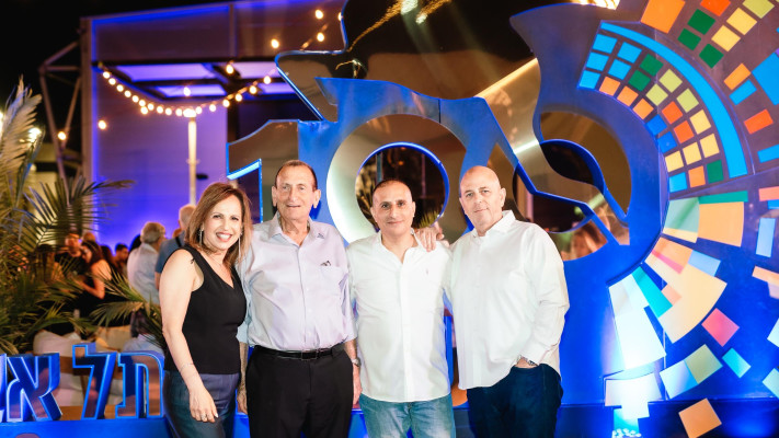 אמיר תמרי, גל דמאיו-שרעבי, רון חולדאי וטל אוחנה (צילום: Eclips Media)
