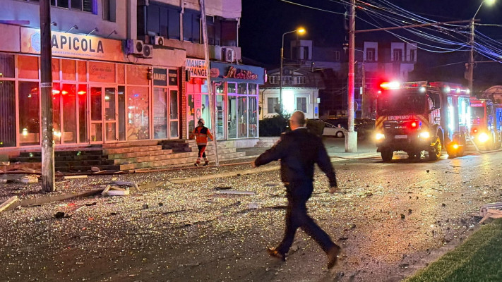 זירת נפילת הכטב''ם הרוסי ברומניה