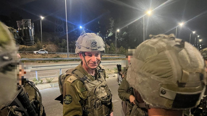 מאו''ג איו''ש תא''ל קובי הלר בזירת הפיגוע בגוש עציון