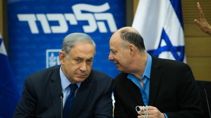 צחי הנגבי ובנימין נתיהו