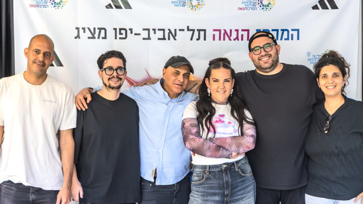 צוות השיפוט של ''שיר גאווה נולד'' עם נטע ברזילי
