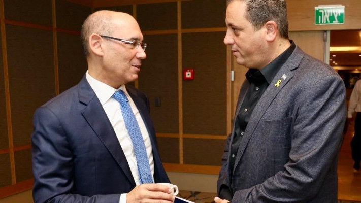 רועי כהן והנגיד אמיר ירון