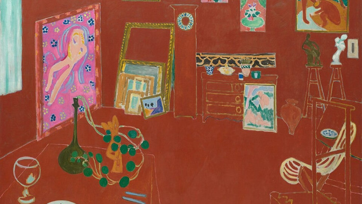 The Red Studio של אנרי מאטיס משנת 1911