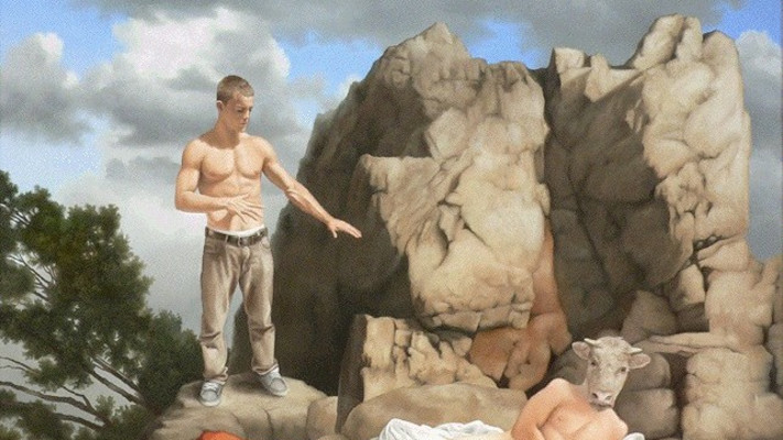 Wes Hempel, Spell 2, 2015, oil on canvas, 36 &times; 30 inches