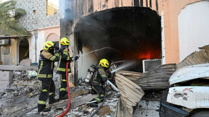 נזק בבחריין כתוצאה מיירוט כטב''מים האיראניים