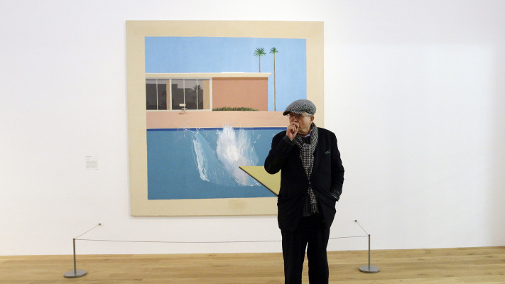 דיוויד הוקני ויצירתו A Bigger Splash, 2009