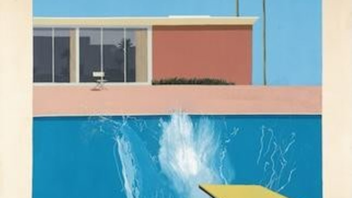 A Bigger Splash . דיוויד הוקני