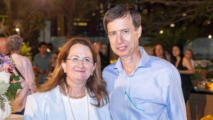 חנן פרידמן ודנה עזריאלי&nbsp; (צילום: ערן לם לנס הפקות)