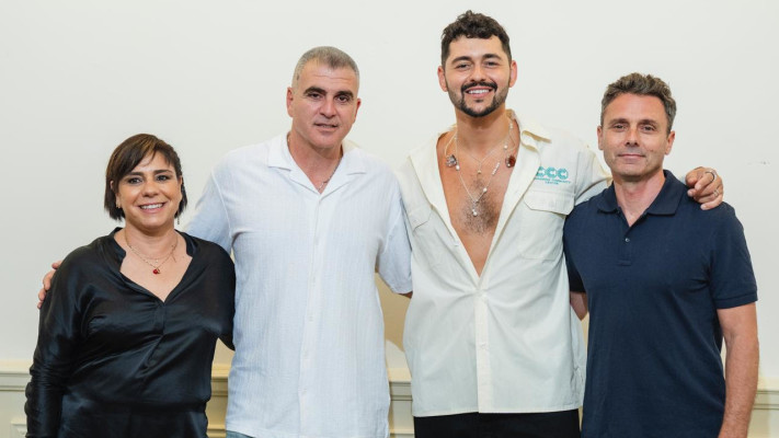 איתמר פורמן, נועם בתן, גיא כהן ולימור שאקו (צילום: ויקטור לוי)