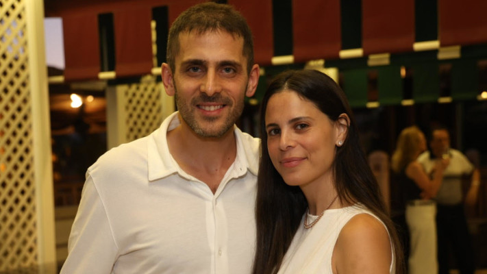 רומי ונדב פתאל&nbsp; (צילום: עזרא לוי)