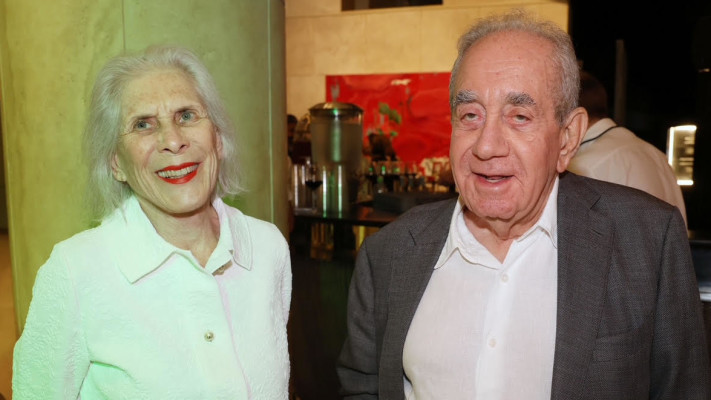 אלפרד וחוה אקירוב (צילום: רפי דלויה)