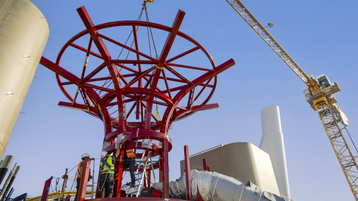 MSC World Asia - The Spiral and Tree of Life Installation