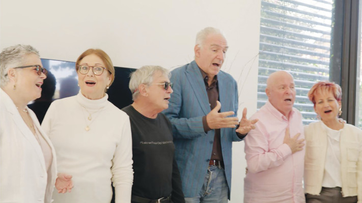 טלי יפה,אבי גרוס, אלי גורנשטיין, אסתר חיות, רונית אופיר (צילום: בר חן)