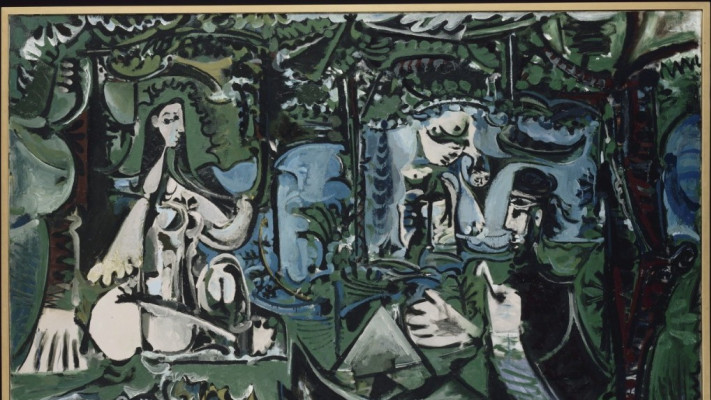 פבלו פיקאסו, Le D&eacute;jeuner sur l&rsquo;herbe d&rsquo;apr&egrave;s Manet ''ארוחת בוקר על הדשא, בעקבות מאנה'', 1960