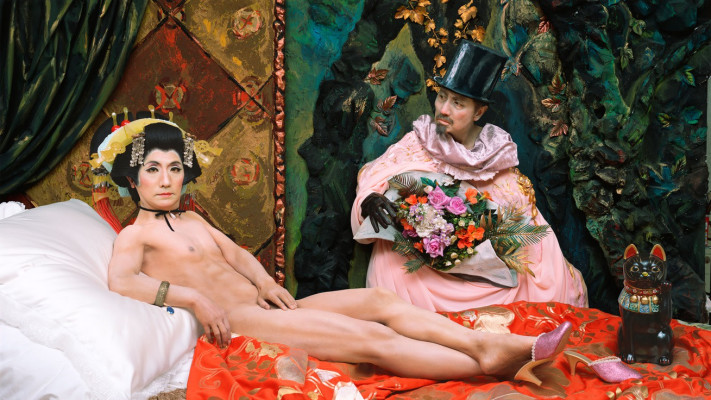 Yasumasa Morimura, Portrait (Futago), 1988