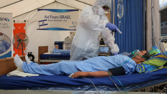 היערכות צוותי רפואה ישראליים להתמודדות עם התפשטות אבולה