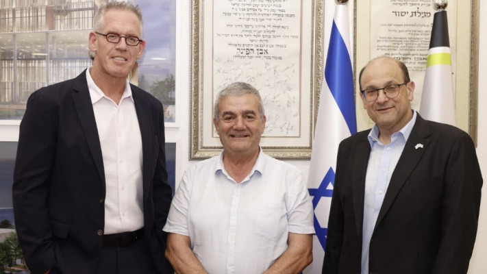 שלומי קודיש, יהודה חדד וחגי פרנקל (צילום: דיאגו מיטלברג)