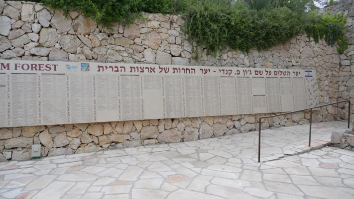 יד קנדי, יער עמינד