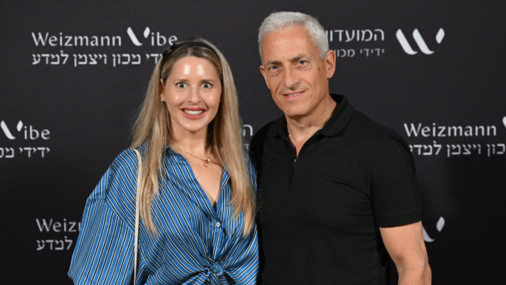 אייל ונטלי פודהורצר (צילום: איתי בלסון ויעל אילן מכון ויצמן למדע)